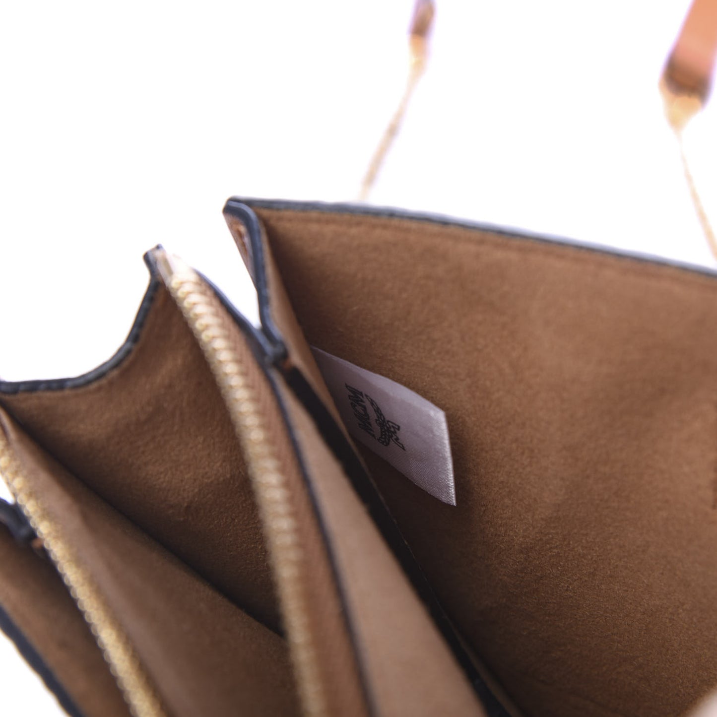 Visetos Small Crossbody Bag Cognac