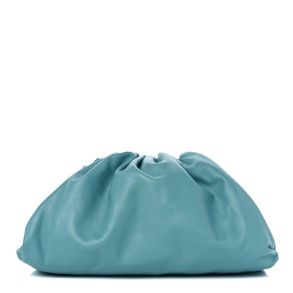 Bottega Veneta Smooth Butter Calf The Pouch Oversized Clutch Linoleum 1 of 10