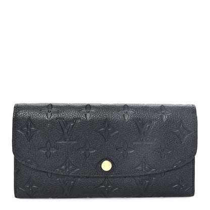 Louis Vuitton Empreinte Emilie Wallet Black Dune 1 of 6