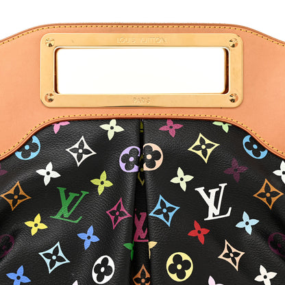 Louis Vuitton Monogram Multicolor Judy MM Black 7 of 12