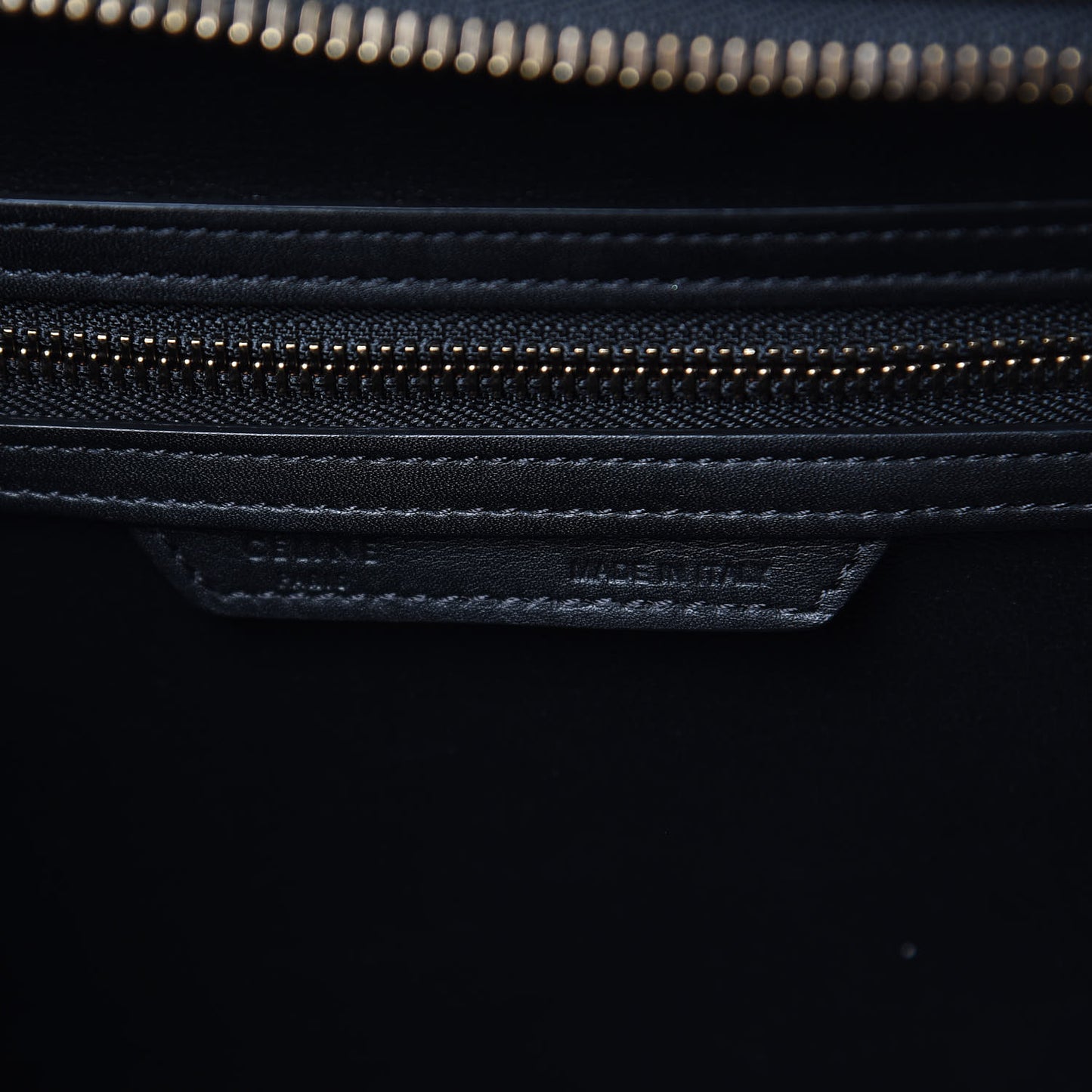 Smooth Calfskin Mini Luggage Black
