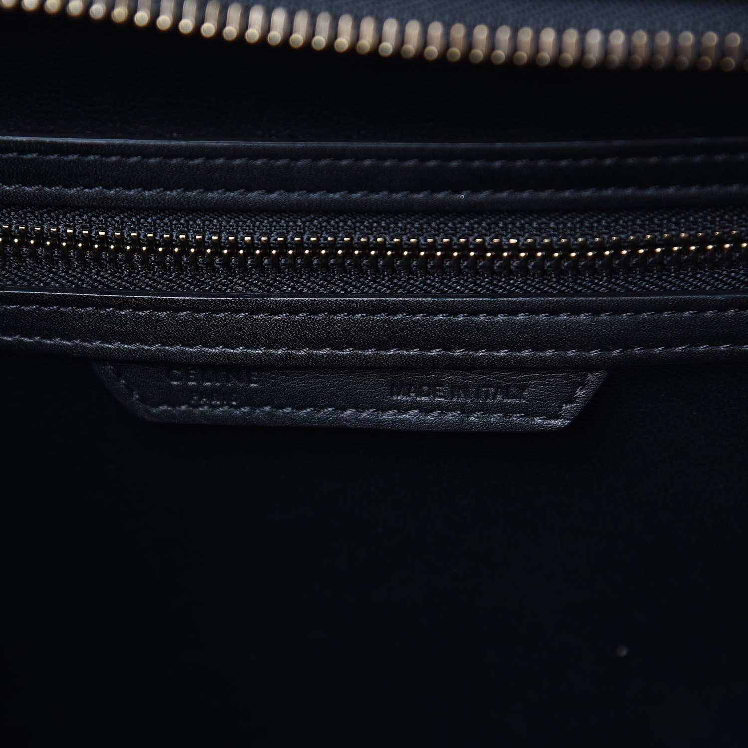 Celine Smooth Calfskin Mini Luggage Black 6 of 15