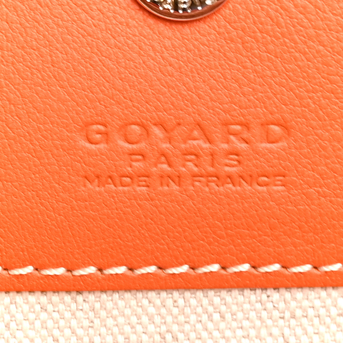 Goyard Goyardine Saint Louis PM Orange 6 of 12