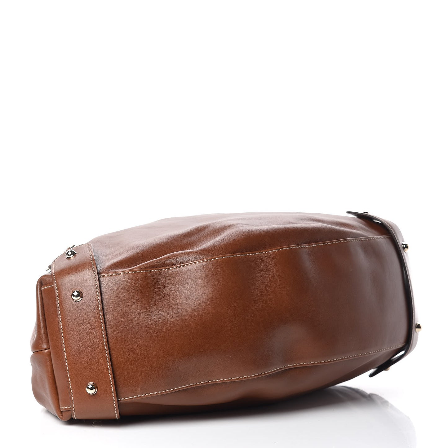 Calfskin Medium Pelham Shoulder Bag Brown