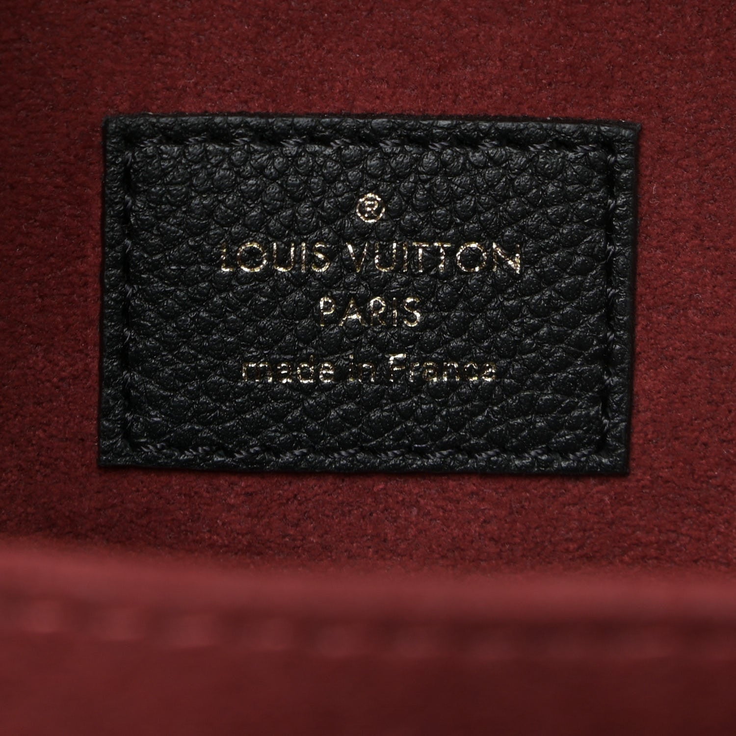 Louis Vuitton Empreinte Monogram Giant Pochette Metis Black Beige 6 of 12