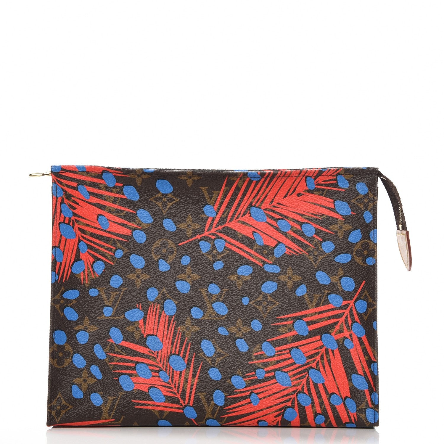 Louis Vuitton Monogram Jungle Dots Toiletry Pouch 26 Coquelicot Denim 1 of 7