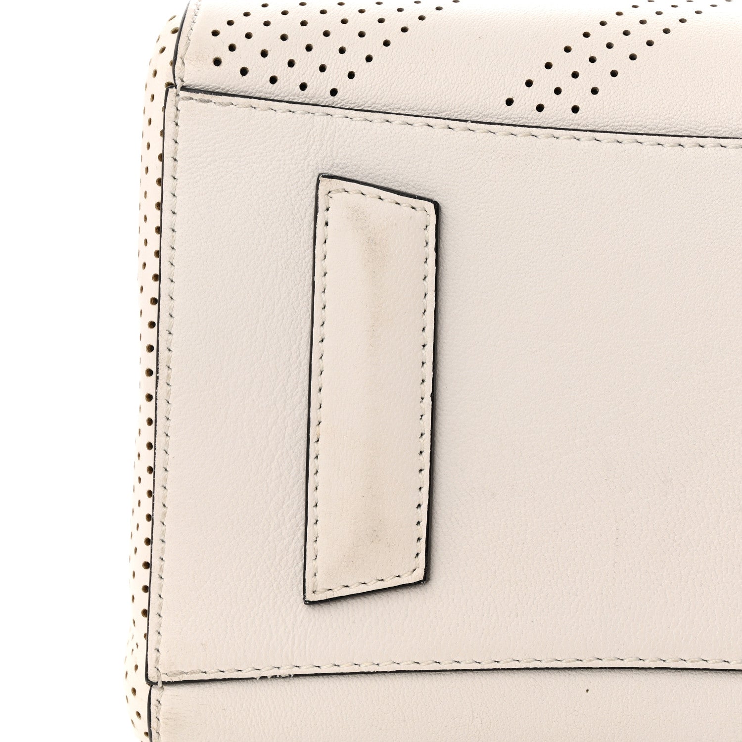 Givenchy Lambskin Perforated Small Antigona White 11 of 14