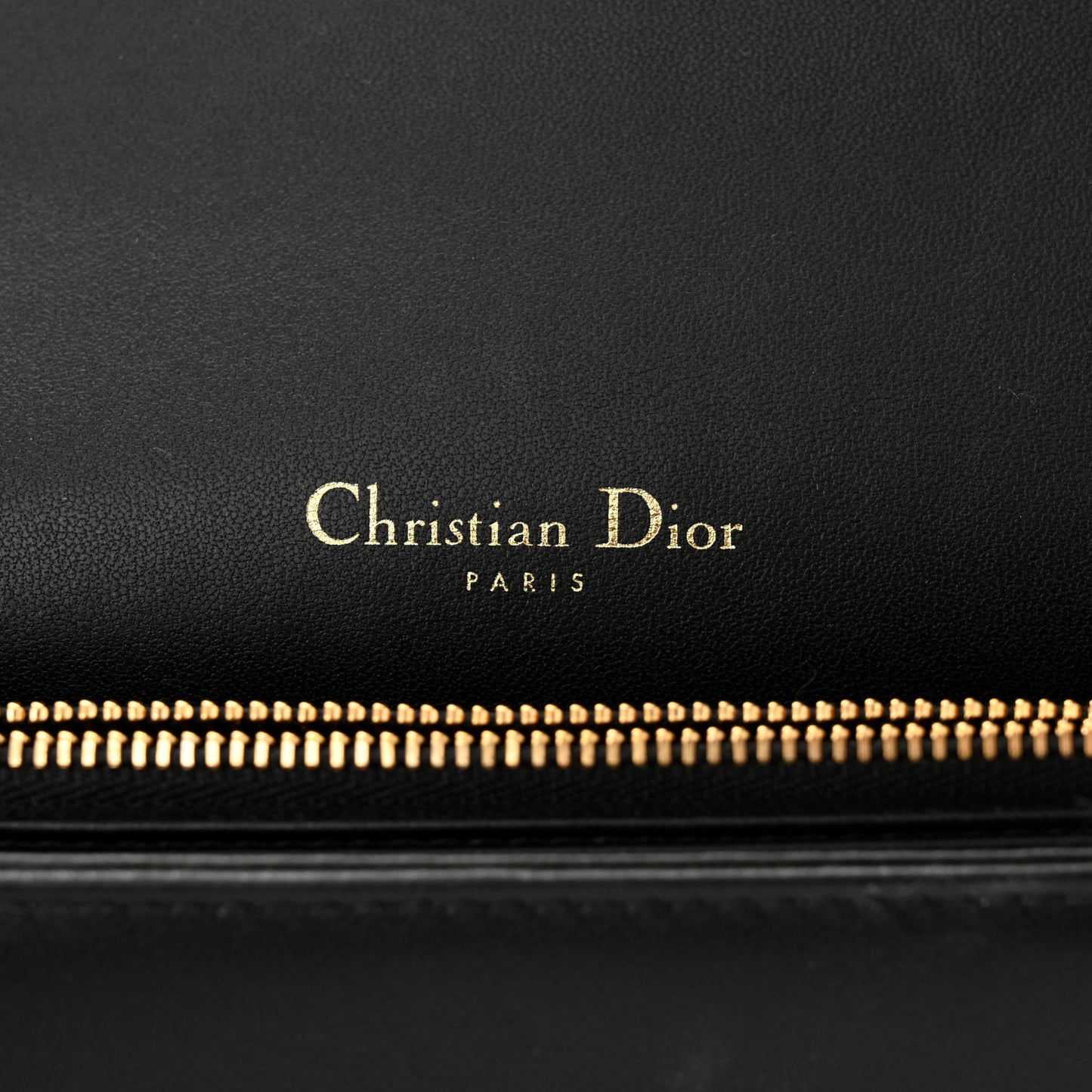 Lambskin Cannage Lady Dior Pouch Black