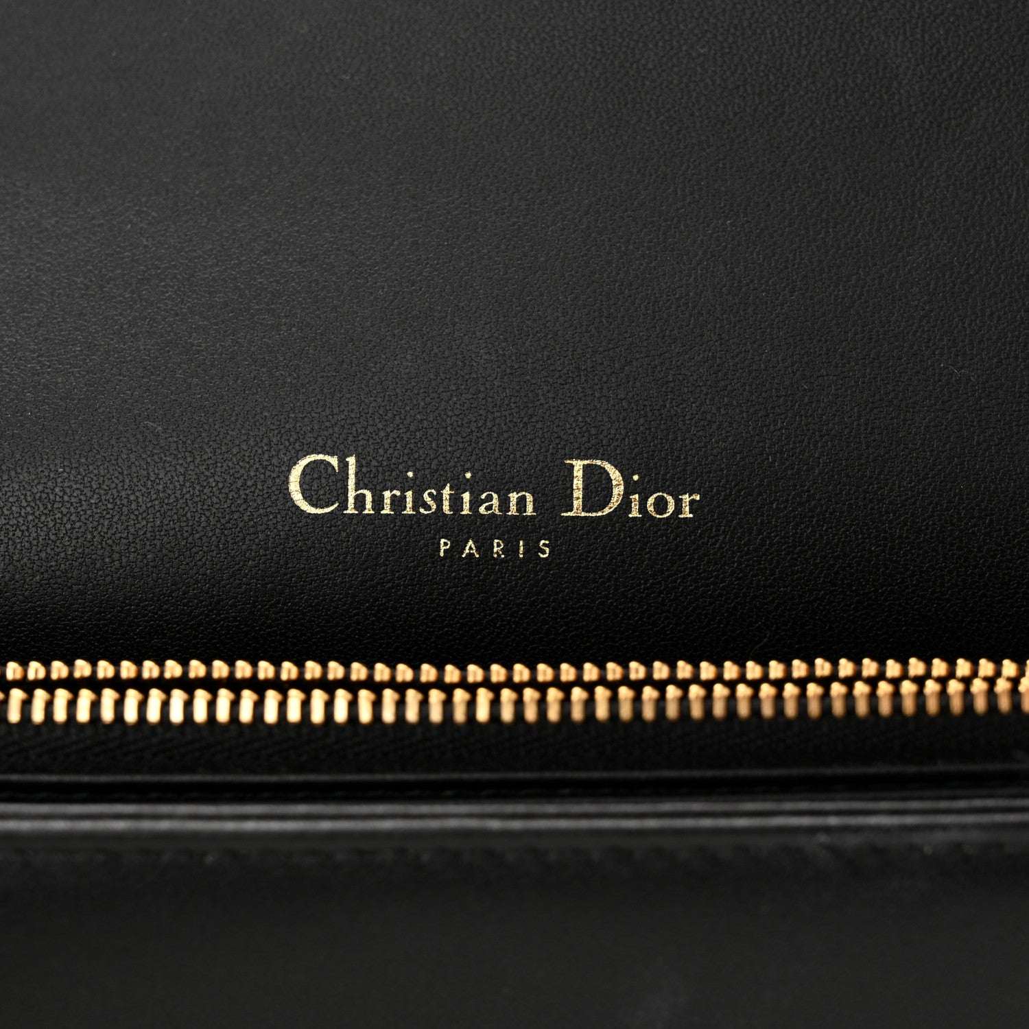 Christian Dior Lambskin Cannage Lady Dior Pouch Black 7 of 12