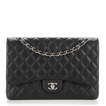 Chanel Caviar Quilted Maxi Single Flap Black 1 of 7