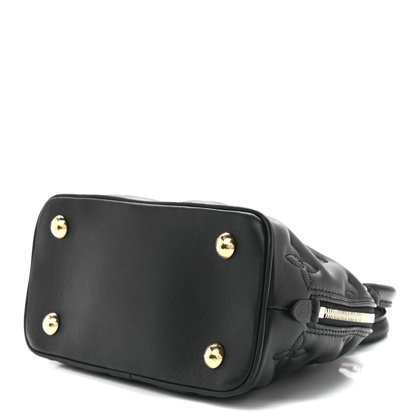 Calfskin Bubblegram Alma BB Black