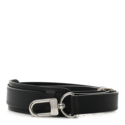 Louis Vuitton Calfskin Adjustable Keepall Bandouliere Shoulder Strap Black 1 of 3