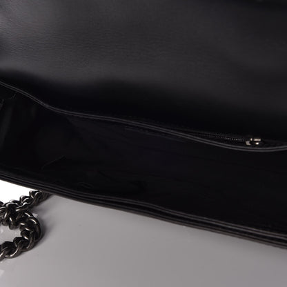 Chanel Calfskin Enchained Medium Boy Flap Black 5 of 7