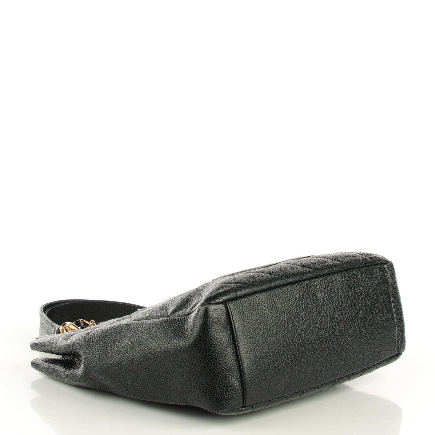 Chanel Caviar Quilted Petit Shopping Tote PST Black 4 of 7