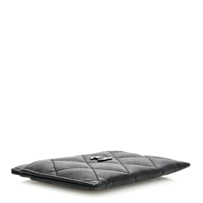 Chanel Calfskin Quilted Card Holder So Black 4 of 7