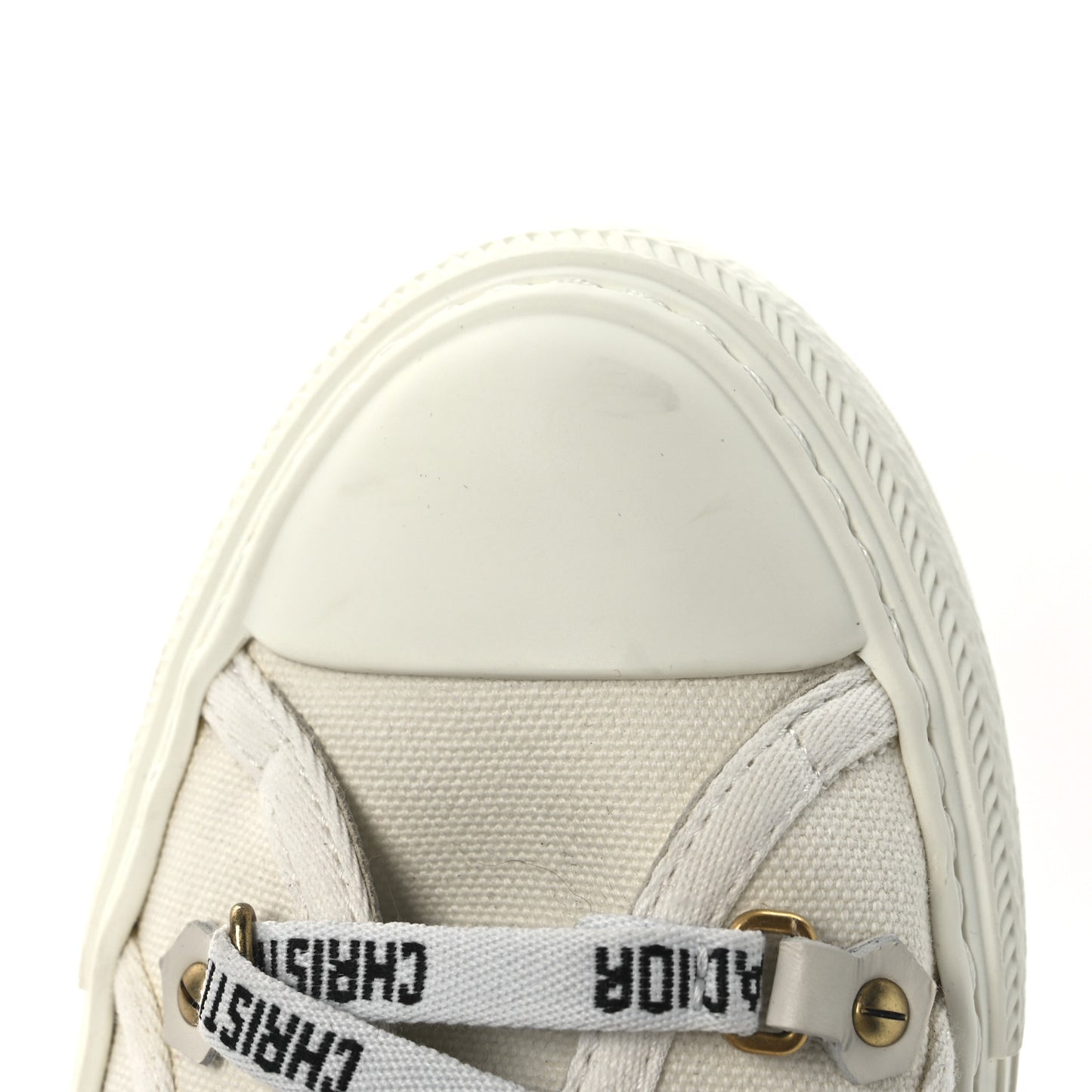 Canvas Walk'N'Dior Low Top Sneakers 39 White