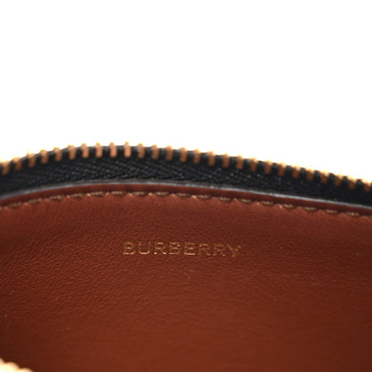 Burberry E-Canvas Calfskin Icon Stripe Zip Coin Case Archive Beige 6 of 7