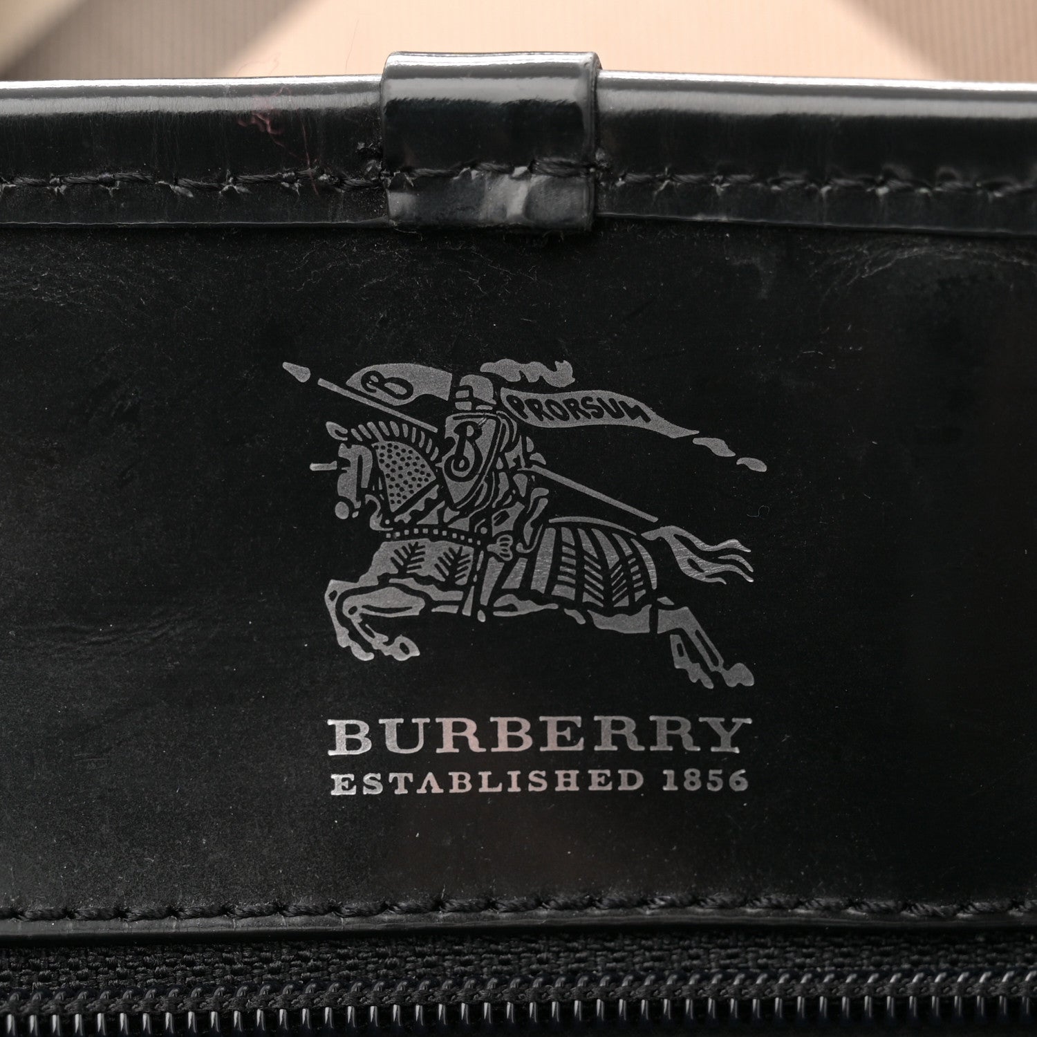 Burberry Nova Check Large Nickie Tote Black 7 of 15