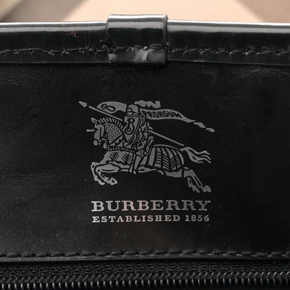 Burberry Nova Check Large Nickie Tote Black 7 of 15