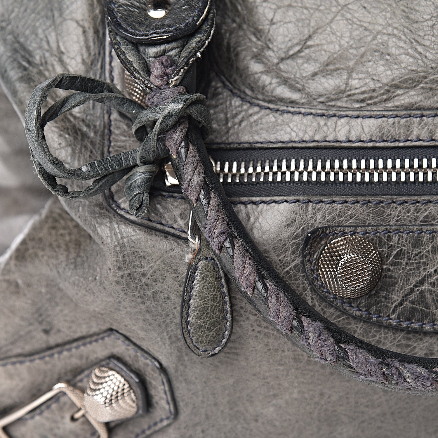 Balenciaga Agneau Giant 21 Silver Hardware Mid Day Grey 20 of 23