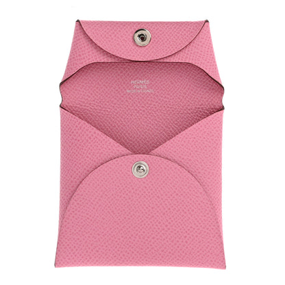 Hermes Epsom Bastia Coin Purse Mauve Sylvestre 5 of 8