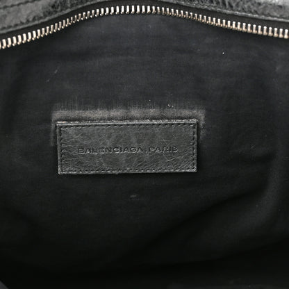 Balenciaga Agneau Giant 21 Silver Hardware Folder Black 6 of 16