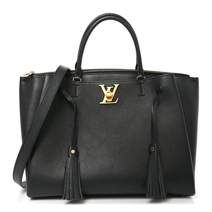 Louis Vuitton Calfskin Lockmeto Black 1 of 9