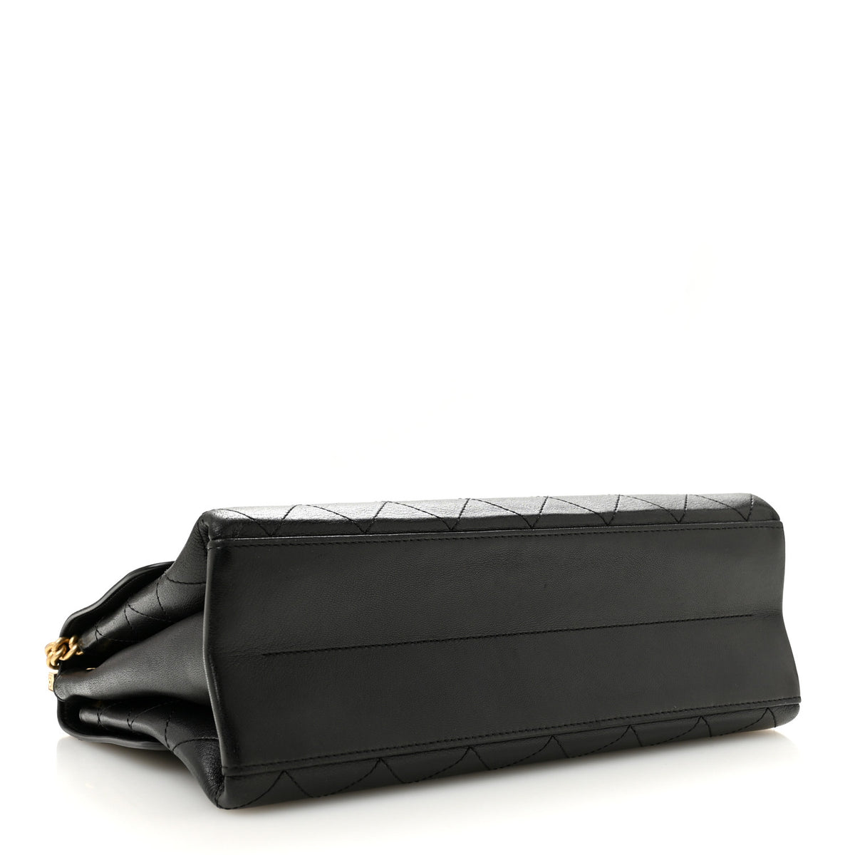 Chanel Lambskin Stitched Coco Luxe Medium Flap Black 4 of 12