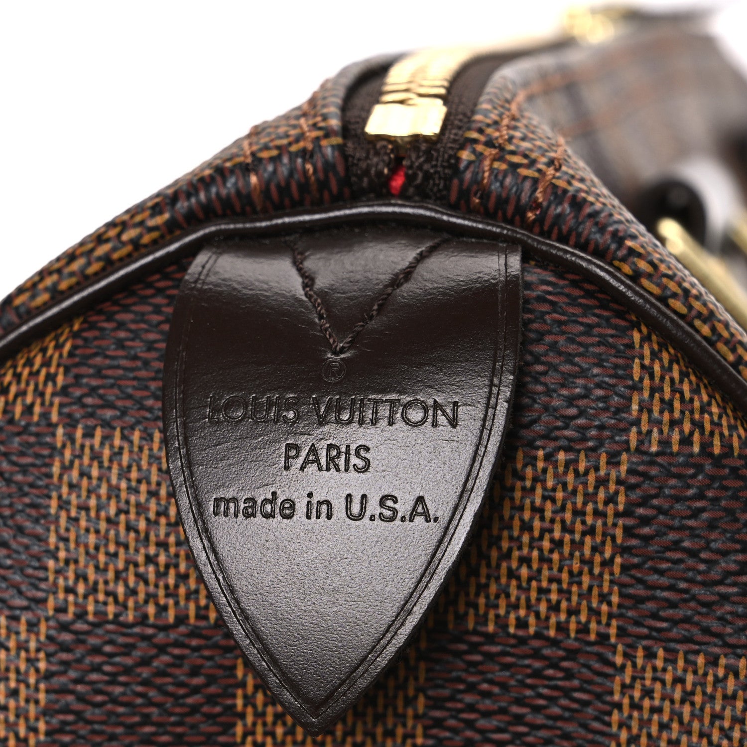 Louis Vuitton Damier Ebene Speedy 25 6 of 10