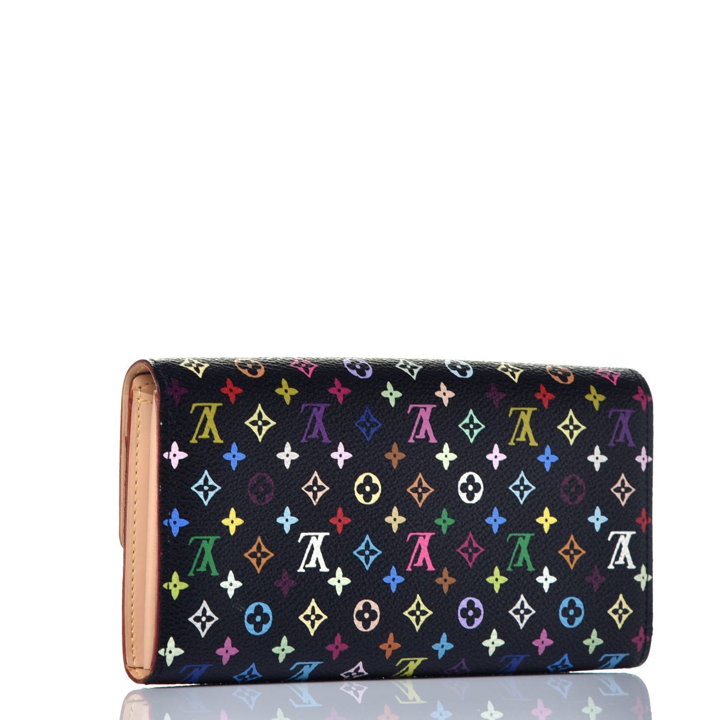 Monogram Multicolor Sarah Wallet Black
