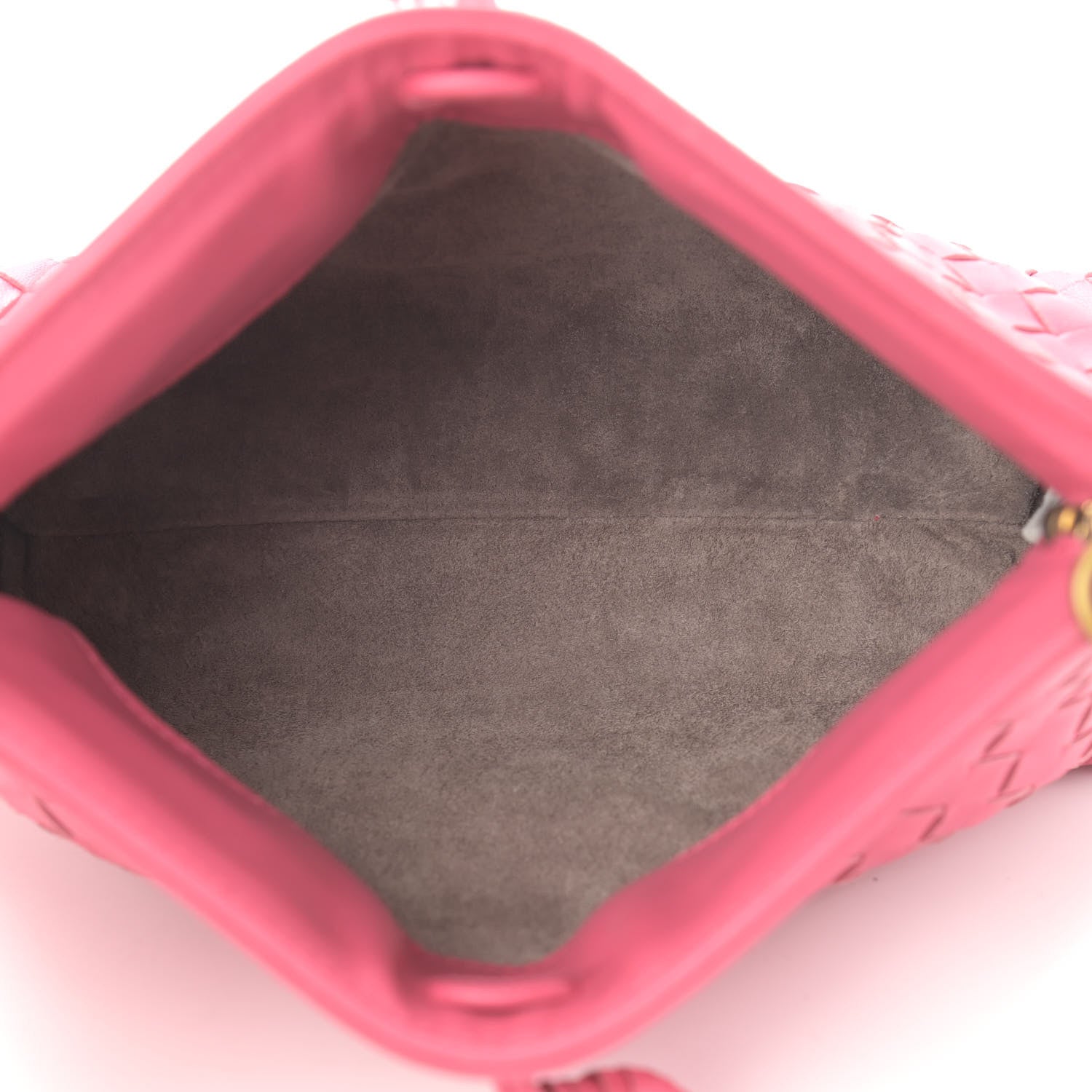 Bottega Veneta Nappa Intrecciato Mini Shoulder Bag Antique Pink 5 of 10