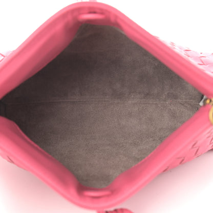 Bottega Veneta Nappa Intrecciato Mini Shoulder Bag Antique Pink 5 of 10