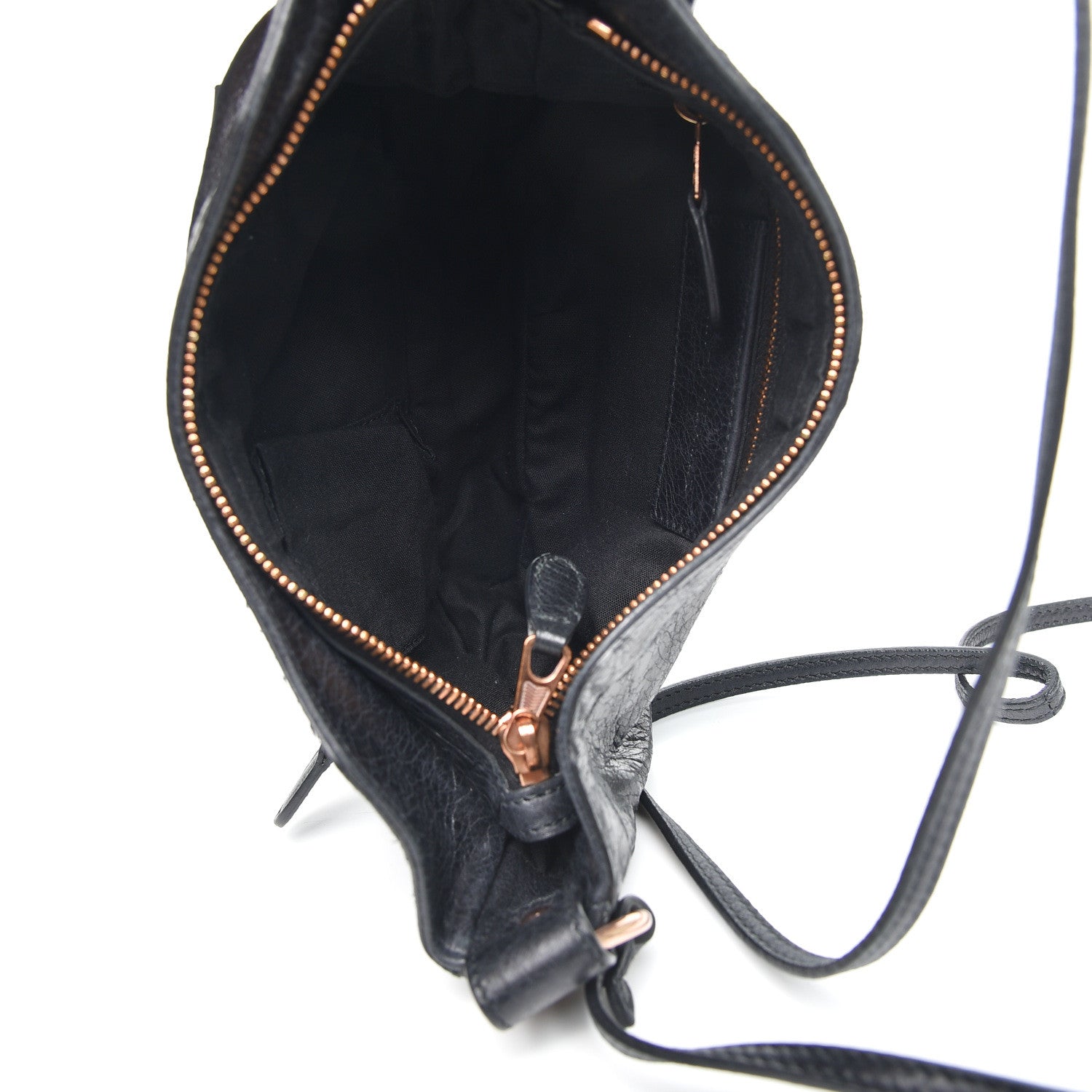 Balenciaga Agneau Giant 12 Rose Gold Hardware Hip Black 4 of 7