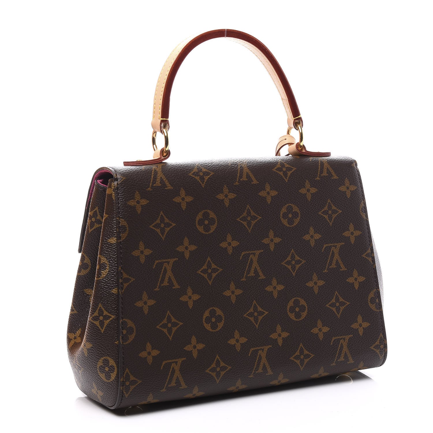 Louis Vuitton Monogram Cluny BB Bordeaux Fuchsia 2 of 12