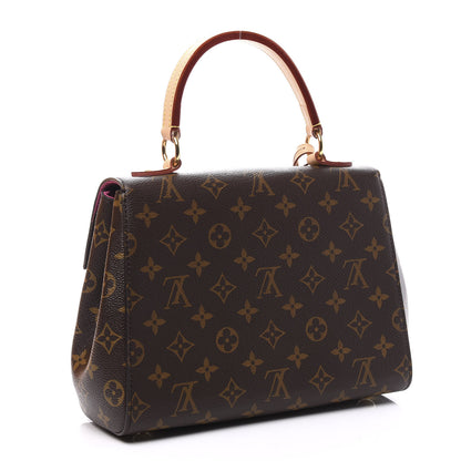 Louis Vuitton Monogram Cluny BB Bordeaux Fuchsia 2 of 12