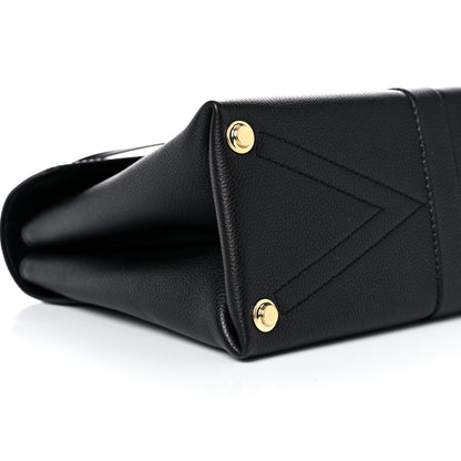 Louis Vuitton Grained Smooth Calfskin Rose Des Vents MM Black 7 of 12