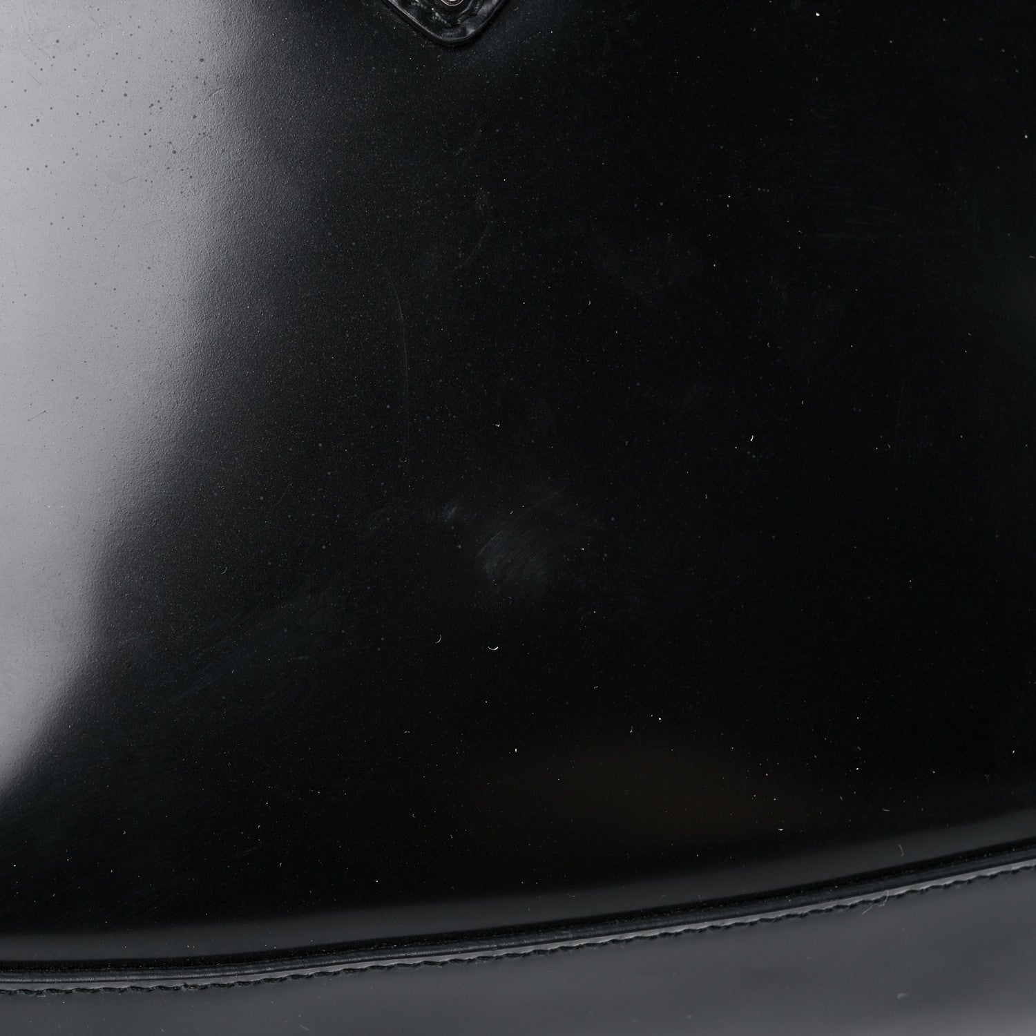 Prada Spazzolato Cleo Shoulder Bag Black 7 of 12