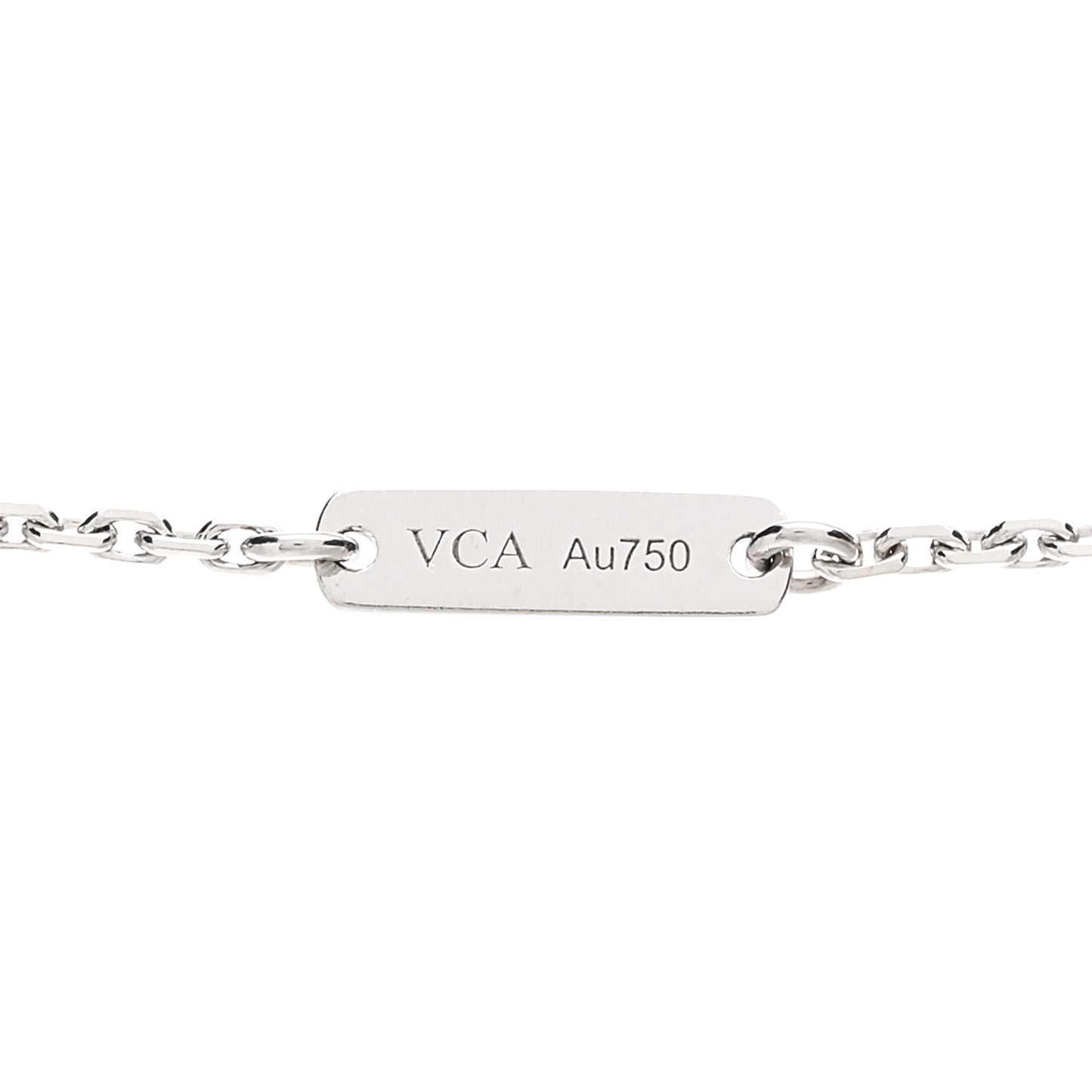 18K White Gold Diamond Mini Lotus Pendant Necklace