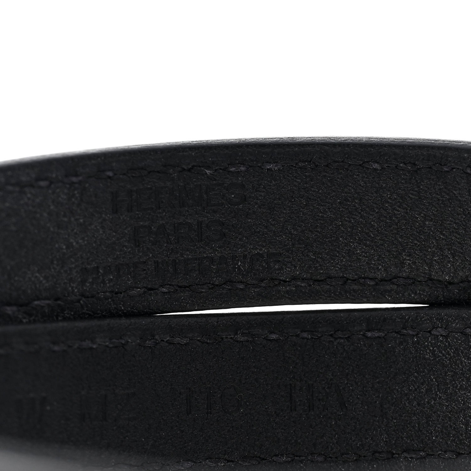 Hermes Chamkila Kelly Double Tour Bracelet T4 So Black 6 of 8