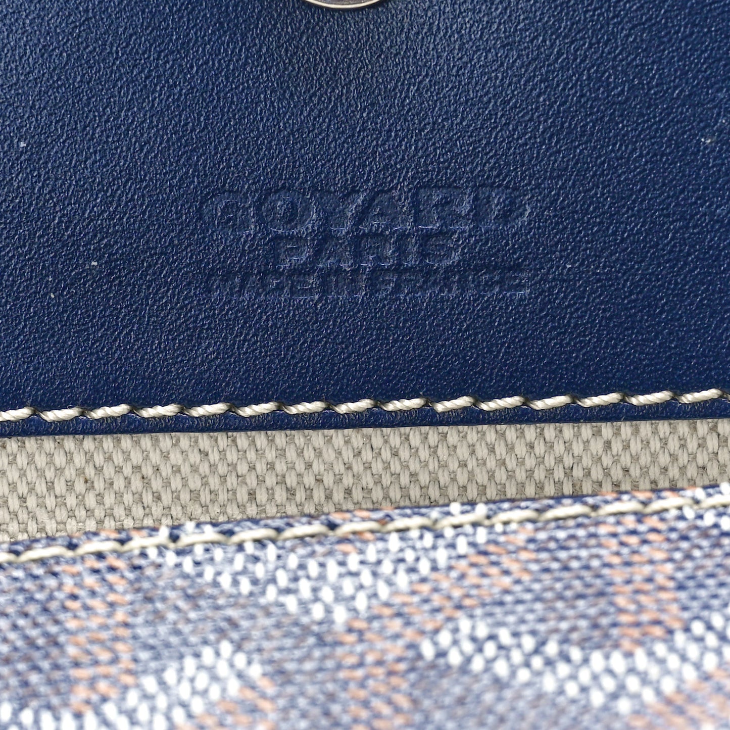 Goyardine Saint Louis PM Navy