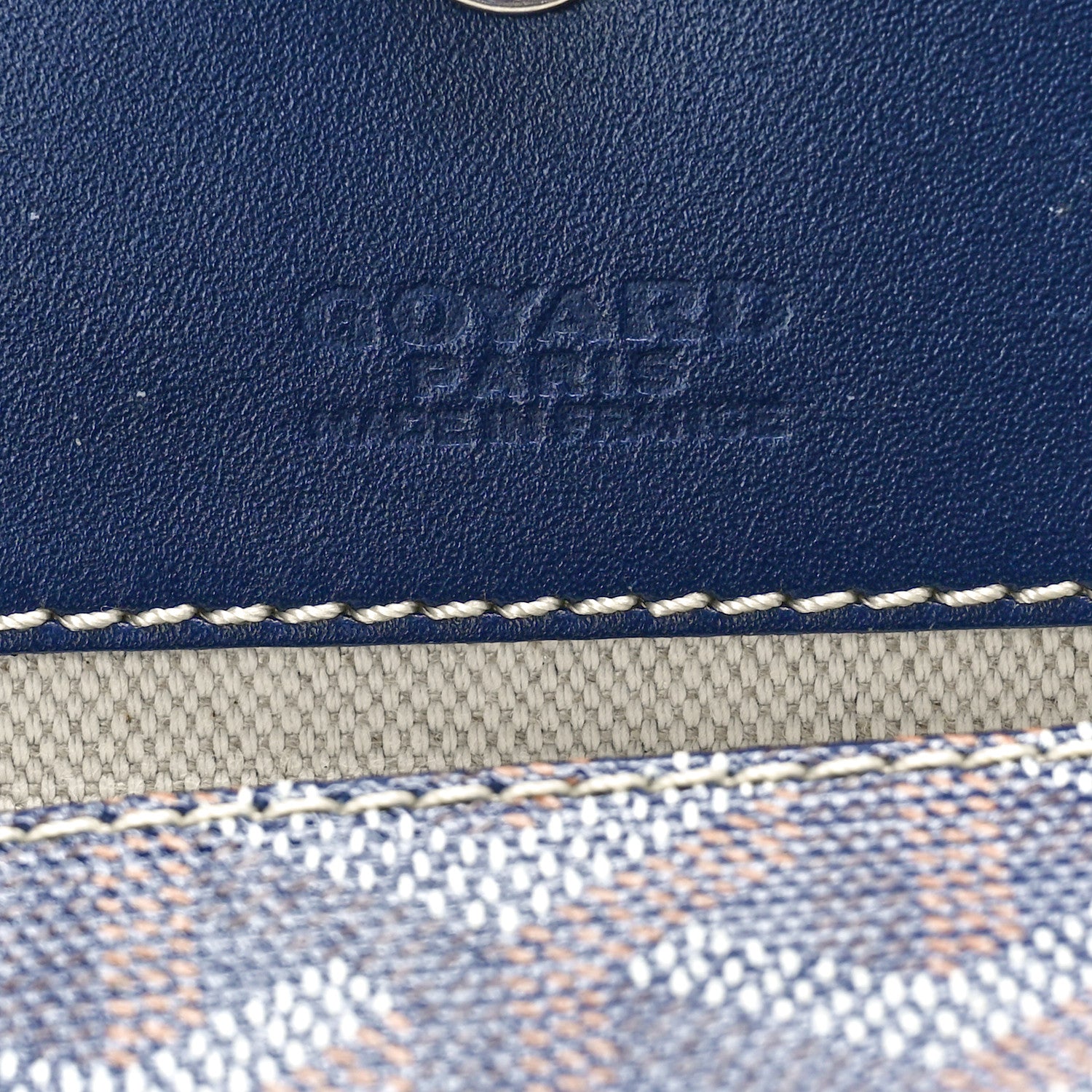 Goyard Goyardine Saint Louis PM Navy 7 of 12