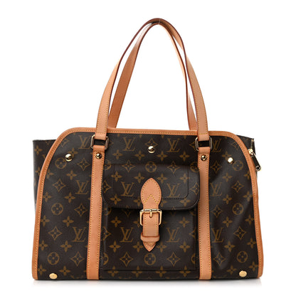 Louis Vuitton Monogram Baxter GM Dog Pet Carrier 1 of 10