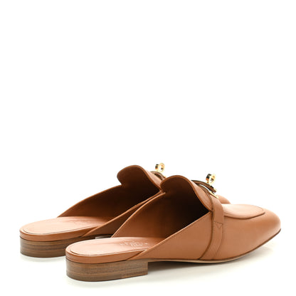Hermes Calfskin Oz Mules 37 Naturel Beige Dore 4 of 9