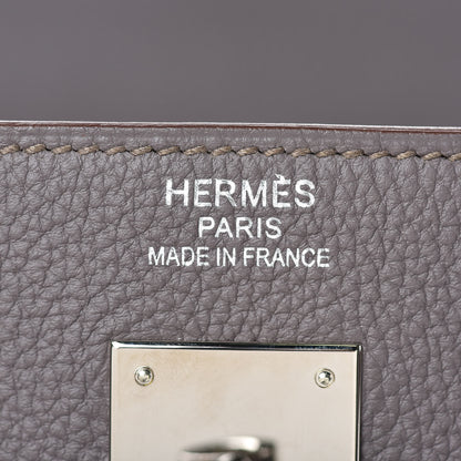 Hermes Togo Kelly Retourne 35 Etain 16 of 33
