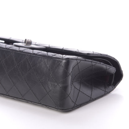 Chanel Aged Calfskin Quilted 2.55 Reissue 225 Flap Black 9 of 11