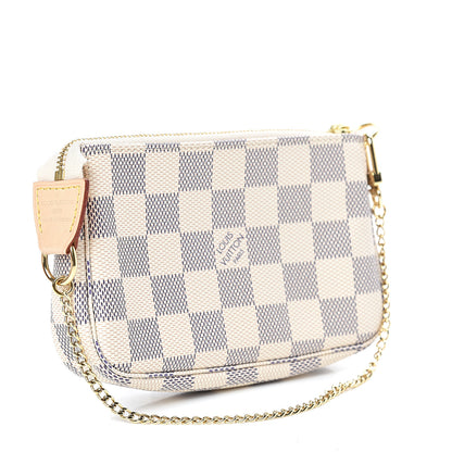 Louis Vuitton Damier Azur Mini Pochette Accessories 3 of 8