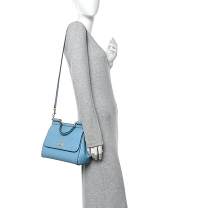 Dolce & Gabbana Dauphine Medium Miss Sicily Satchel Fiordaliso 2 of 11