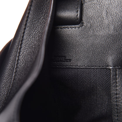 Loewe Calfskin Medium Hammock Shoulder Bag Black 8 of 11