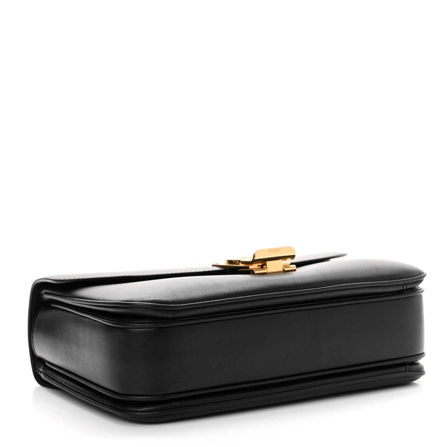 Celine Shiny Calfskin Medium C Bag Black 4 of 14