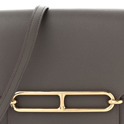Hermes Evercolor Mini Sac Roulis Gris Etain 7 of 10